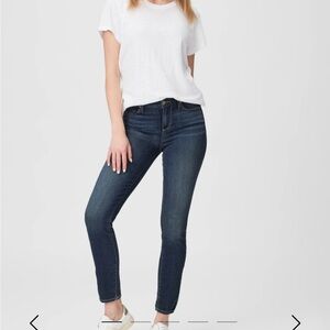 Paige Jeans. Verdugo, midrise. ankle cut. Size 30, medium/dark blue. EUC